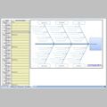 Excel template cause and effect diagram