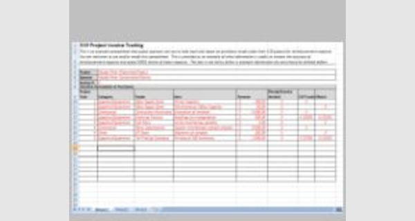 Excel template invoice payment tracking