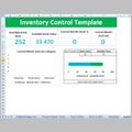 Excel VBA inventory management template