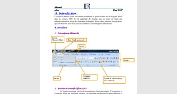 Apprendre Microsoft Word 2007 