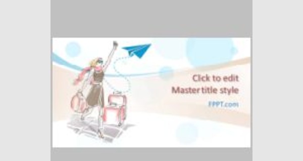 Modèles de PowerPoint pour les voyages