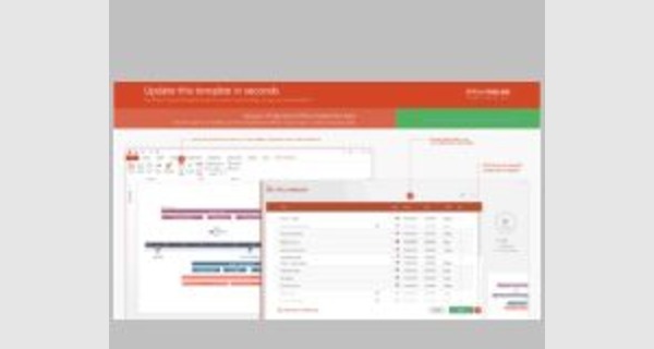 Modèle de présentations PowerPoint es de Roadmap