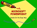 Course on the basics of Microsoft PowerPoint methods and explanations