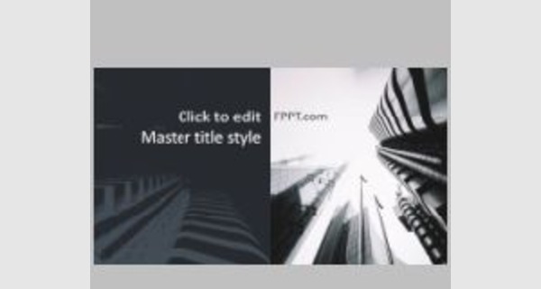 Dynamic architectural presentation sheet layout template for microsoft PowerPoint