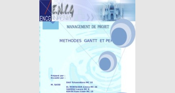 Introduction a la methode Pert et Gantt document de formation approfondie 