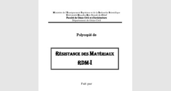 La resistance des materiaux RDM support de formation complet avec exemples et explications