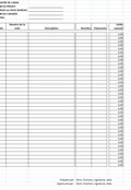 Modèle inventaire de caisse Excel
