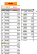 Modèle de lettrage comptable sur Excel