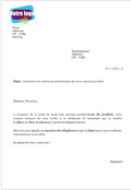 Modèle de lettre d’invitation professionnelle sur Word
