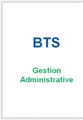 BTS Gestion Administrative
