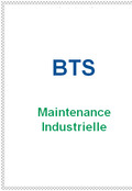 BTS Maintenance Industrielle
