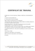 Comprendre le Certificat de Travail : Modèles et Conseils