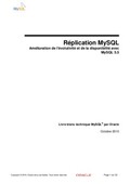 Formation  MySQL : amelioration de l'evolutivite et de la disponibilite avec MySQL 5.5