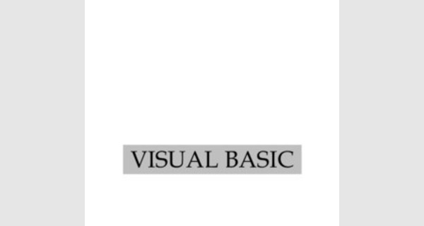 La gestion des données créatives VB