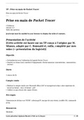 Exercice Packet Tracer premier reseau local 