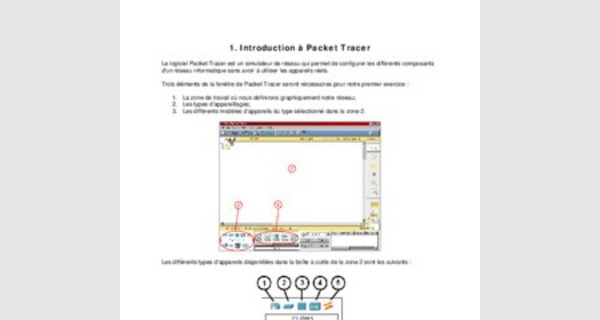 Cours Introduction à Packet Tracer 