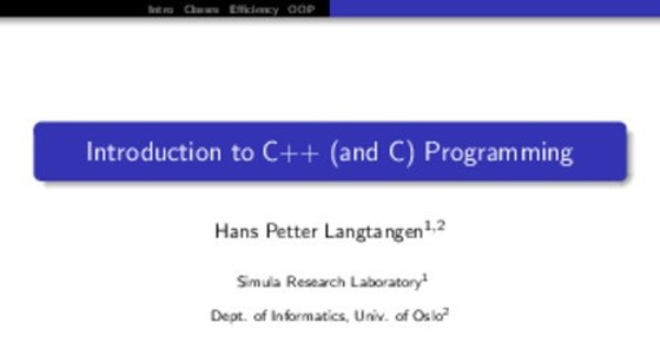 Formation complet du langage C++ pour débutant