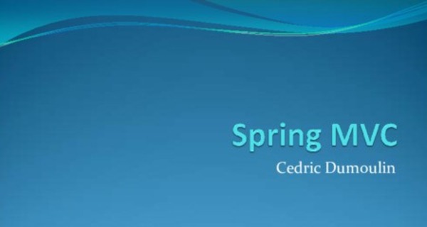 Support de cours du Framework Spring et Hibernate