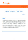 Cours complet sur les applications Java et le Framework Spring