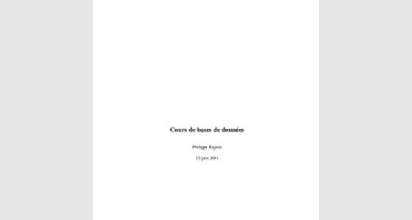 Formation Concepts et langages des Bases de Données Relationnelles