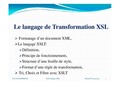 Support de cours sur les schémas XSD et les transformations XSLT