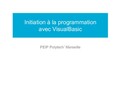 Cours d'initiation à Visual Basic .Net