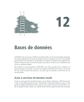 Débuter la programmation Visual Basic avec les Bases de Données - Cours ...