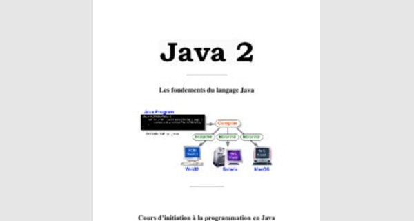 Cours général pour débutant sur le langage Java