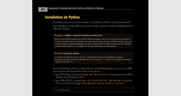 Apprendre à créer des applications avec le langage de programmation Python