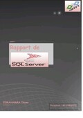 Support sur Les bases fondamentales du langage Transact SQL