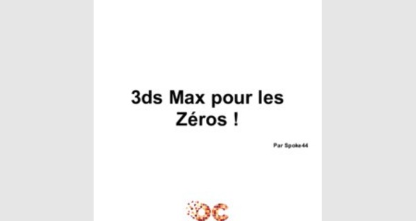 Manuel complet sur DesignCAD 3D MAX