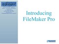 Formation pour débuter avec FileMaker Pro