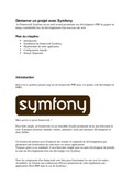 Tutoriel d’initiation à Symfony pour débutant