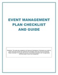 Guide de planification de management evenementiel [Eng]