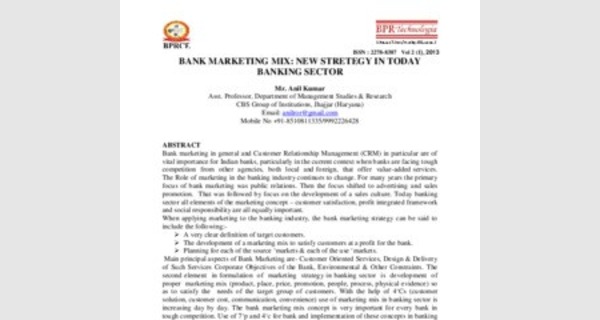 Formation general de marketing bancaire [Eng]