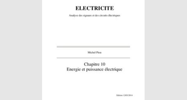 Cours et exercices sur l’electricite formule