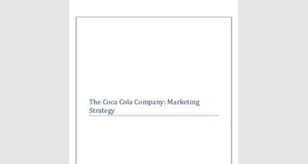 Support de formation sur la strategie commerciale de coca-cola [Eng]