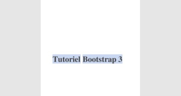 Html css bootstrap tutorial 