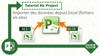 Ms Project : Importer des données depuis Excel (fichiers xls xlsx)
