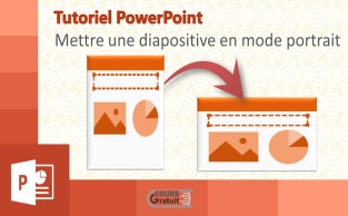 Comment mettre une diapositive en mode portrait sur PowerPoint