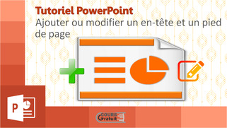 PowerPoint : ajouter ou modifier l'en-tête et le pied de page aux diapositives