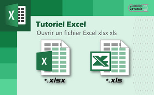 Comment ouvrir un fichier Excel xlsx xls