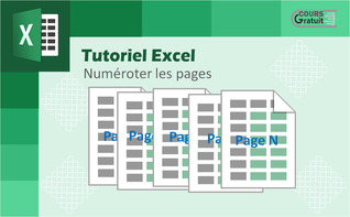 Tutoriel Excel : comment numéroter les pages
