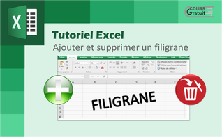 Tutoriel Excel : comment ajouter et supprimer un filigrane