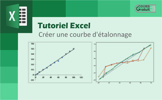 Tutoriel Excel : comment créer une courbe d'étalonnage