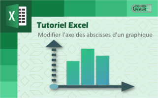 Comment modifier l'axe des abscisses d'un graphique Excel