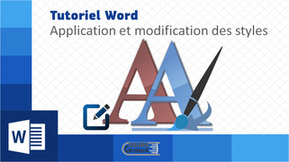 Tutoriel Word application et modification des styles