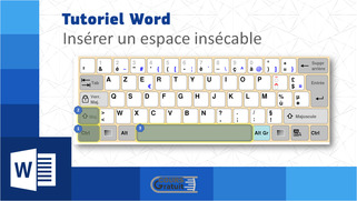 Word : comment insérer un espace insécable 