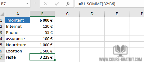 Comment Faire La Soustraction Dans Excel Tutoriel Excel Comment Faire La Soustraction Dans Excel Tutoriel Excel