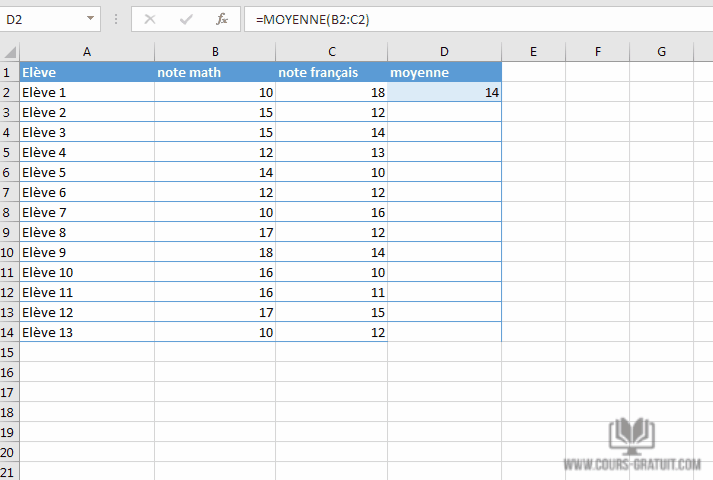 Microsoft Excel Ne Parvient Pas à Calculer Cette Formule